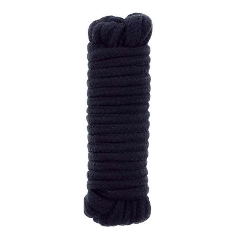 Corde Bondage Fine 5m Noir