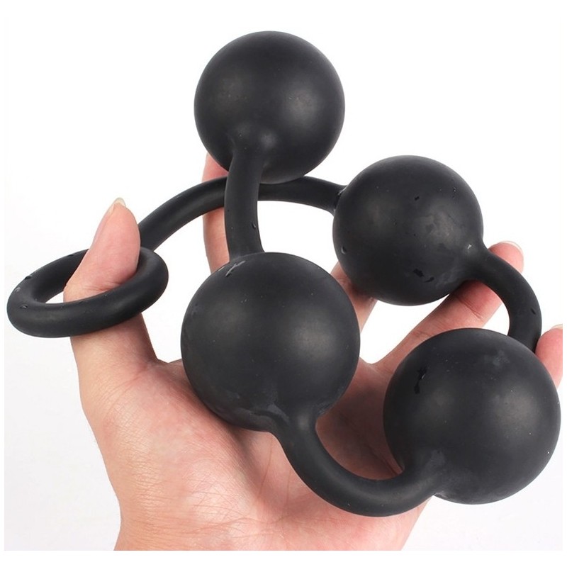 Boules anales en silicone Quarty XL 52 x 6cm