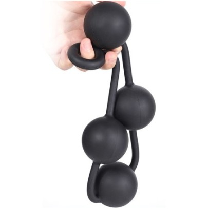 Boules anales en silicone Quarty XL 52 x 6cm