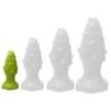 Plug silicone Monster Spike S 8 x 3.5cm Vert