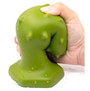 Plug silicone Monster Spike S 8 x 3.5cm Vert