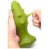 Plug silicone Monster Spike S 8 x 3.5cm Vert