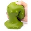 Plug silicone Monster Spike L 14 x 5.5cm Vert