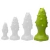 Plug silicone Monster Spike XL 16 x 6.5cm Vert