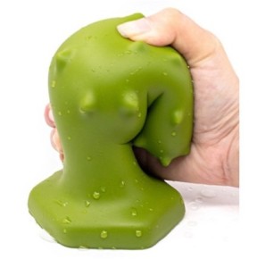 Plug silicone Monster Spike XL 16 x 6.5cm Vert