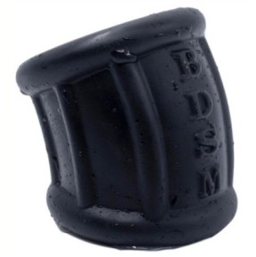 Anneau silicone Sling Cock Noir- Ballstretchers Souples en stock sur Fun et plaisirs