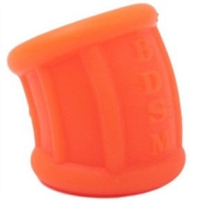 Anneau silicone Sling Cock Orange- Ballstretchers Souples en stock sur Fun et plaisirs