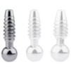 Plug pénis percé Screw 2.5cm - Diamètre 8mm