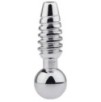 Plug pénis percé Screw M 2.5cm - Diamètre 9mm