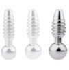 Plug pénis percé Screw L 2.5cm - Diamètre 10mm