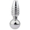 Plug pénis percé Screw L 2.5cm - Diamètre 10mm