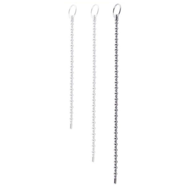 Tige d'urètre Beads Bent 35cm - Diamètre 8mm