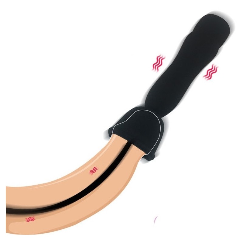 Tige d'urètre vibrant silicone VIBE IN 19cm - Diamètre 3mm