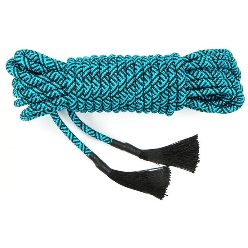 Corde de bondage Scint 10M Bleue