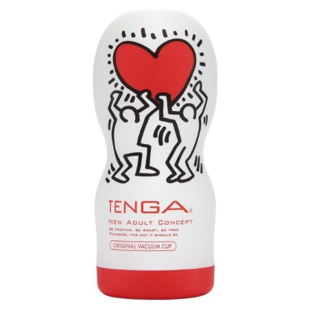 Tenga Original Vacuum Cup by Keith Haring- Masturbateurs en stock sur Fun et plaisirs