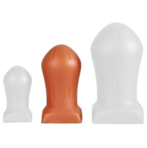 Plug silicone Bollard M 11 x 7cm- PLUG ANAL SILICONE en stock sur Fun et plaisirs