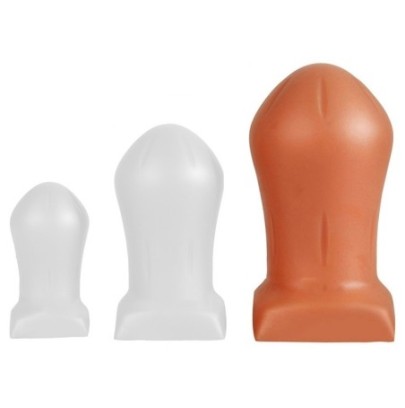 Plug silicone Bollard L 14 x 9cm- PLUG ANAL SILICONE en stock sur Fun et plaisirs