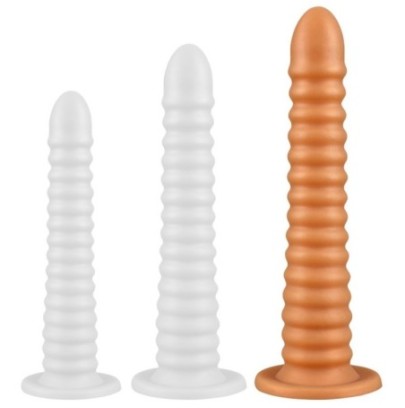 Gode silicone Bombyx L 33 x 6cm- GODE EN SILICONE en stock sur Fun et plaisirs