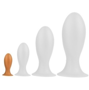 Plug silicone Rubios S 6 x 3cm- PLUG ANAL SILICONE en stock sur Fun et plaisirs