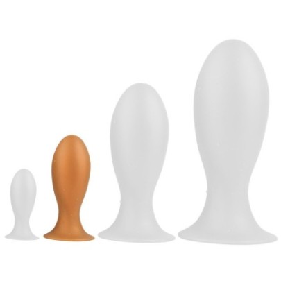 Plug silicone Rubios M 10 x 4cm- PLUG ANAL SILICONE en stock sur Fun et plaisirs