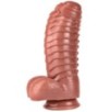 Gode Monster Carapace 22 x 10cm Marron