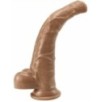 Gode StudHorse 32  x8cm Marron