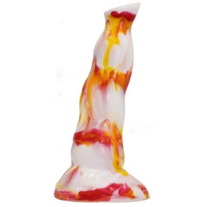 Gode Lupkal 19 x 5.5cm Blanc-Orange- Godes insolites en stock sur Fun et plaisirs