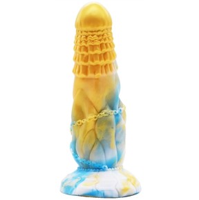 Gode Fheniks 18 x 6cm Doré-Bleu- Godes insolites en stock sur Fun et plaisirs