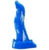 Gode Lizard 20 x 5cm Bleu-Blanc