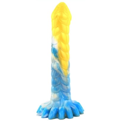 Gode Nagal 21 x 4cm Doré-Bleu- Godes insolites en stock sur Fun et plaisirs