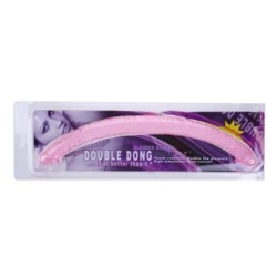 Double Gode Jelly 45 x 3.5 cm Mauve