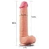 Gode réaliste King Size XL Nature Cock 25 x 6cm