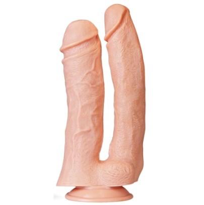 Double Gode MEGA DOUBLE LoveToy 26 x 11cm- Godes Doubles en stock sur Fun et plaisirs