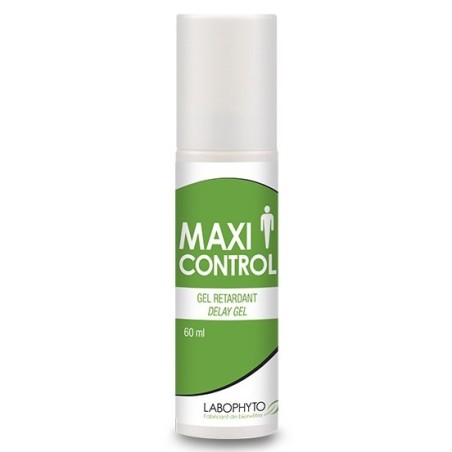 Gel retardant Maxi Control 60mL- Retarder l'Éjaculation en stock sur Fun et plaisirs