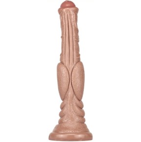 Gode Monster Dog long 26 x 6cm Marron clair- Godes insolites en stock sur Fun et plaisirs