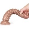 Gode Monster Squel 20 x 4.5cm Marron clair