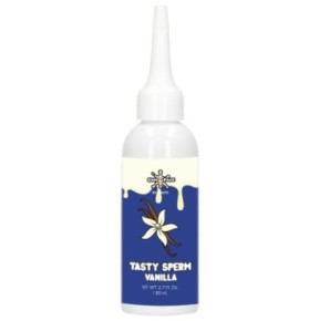 Eau aromatisée TASTYSPERM pour Cum Face - Vanille 80ml- Godes Ejaculateurs en stock sur Fun et plaisirs