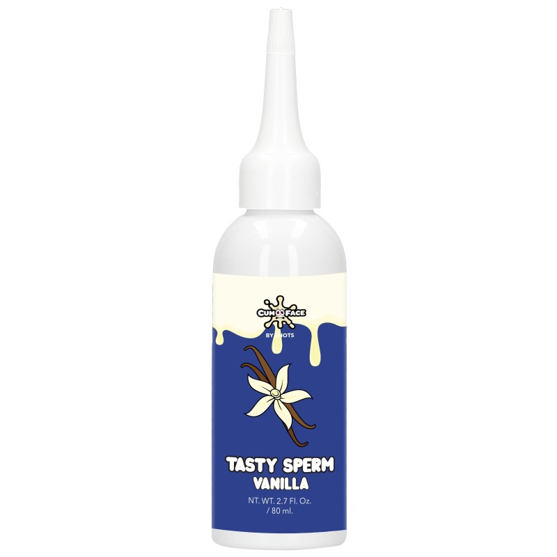 Eau aromatisée TASTYSPERM pour Cum Face - Vanille 80ml