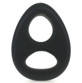 Ballstretcher silicone Hole Cock Noir- Ballstretchers Souples en stock sur Fun et plaisirs