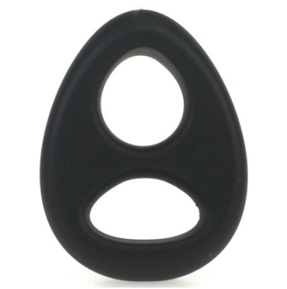 Ballstretcher silicone Hole Cock Noir- Ballstretchers Souples en stock sur Fun et plaisirs