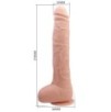 Gode réaliste Dick Beautiful 21 x 4.5cm