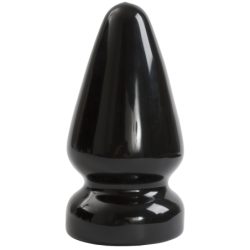 Butt Plug Servant 15 x 9.5 cm Noir- Gros Plug en stock sur Fun et plaisirs