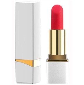 Mini Vibro Lipstick Rock 8.7 x 2.3cm Blanc- Mini Vibros en stock sur Fun et plaisirs