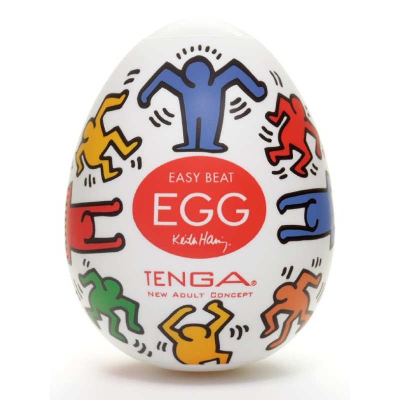 Tenga Egg Dance by Keith Haring