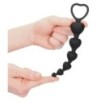 Chapelet silicone Anal Heart 15 x 3.2cm