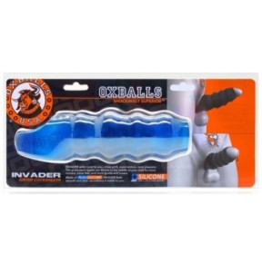 Gaine de pénis Oxballs Invader 13 x 5cm Bleue