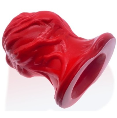 Plug Tunnel Oxballs PigHole Squeal FF 13 x 11.5cm Rouge- Plugs Tunnels en stock sur Fun et plaisirs