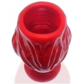 Plug Tunnel Oxballs PigHole Squeal FF 13 x 11.5cm Rouge