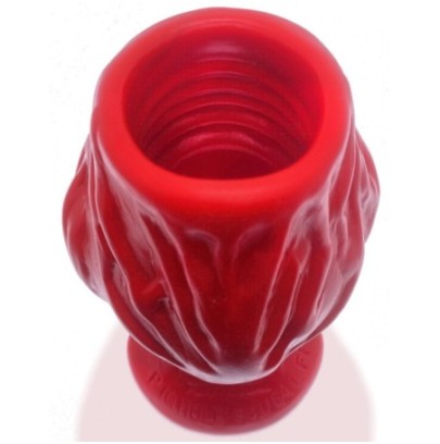 Plug Tunnel Oxballs PigHole Squeal FF 13 x 11.5cm Rouge