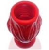 Plug Tunnel Oxballs PigHole Squeal FF 13 x 11.5cm Rouge